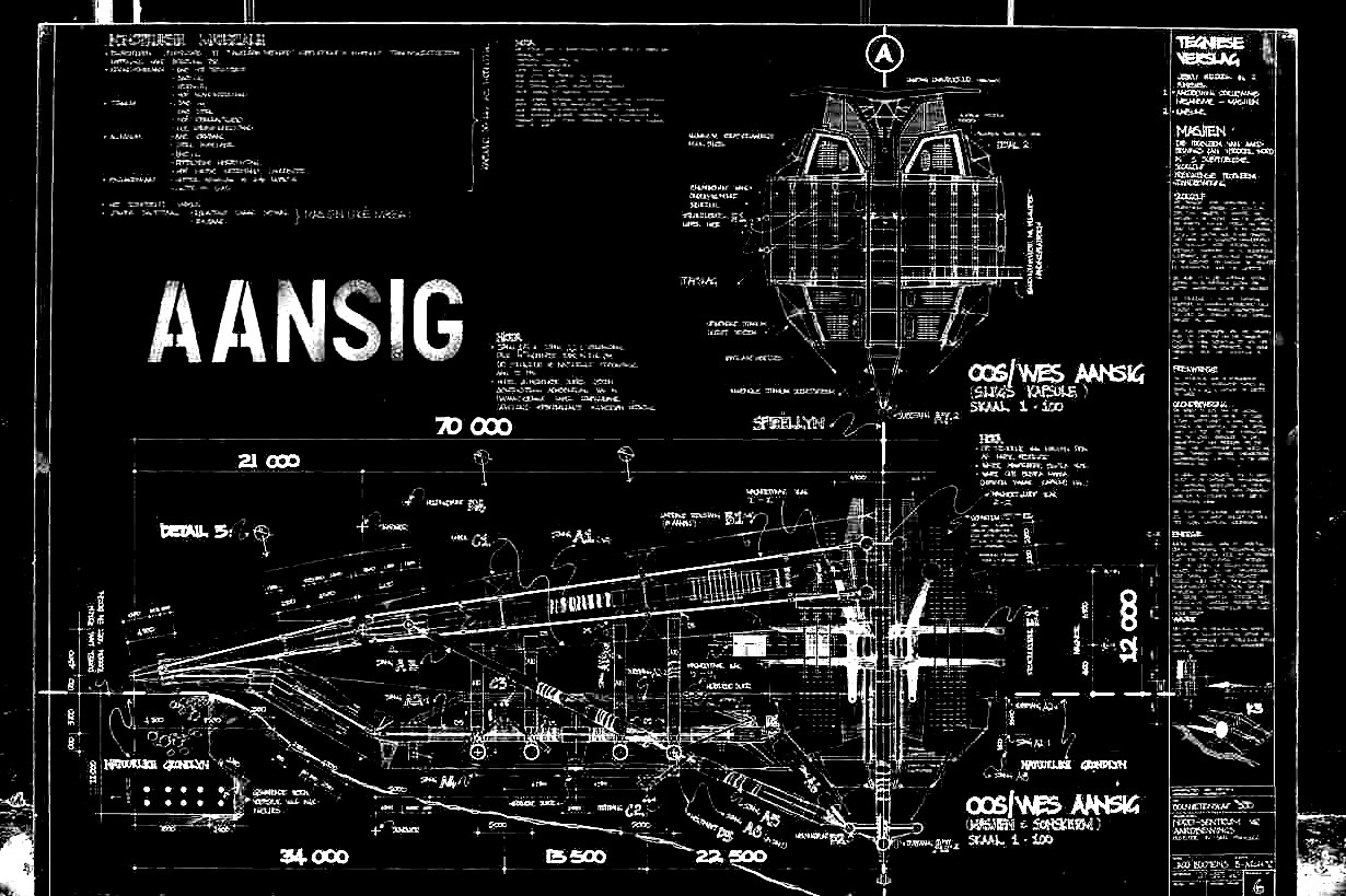 Earthquake Emergency Centre — aansig and oos/wes aansig (elevations) sheet
